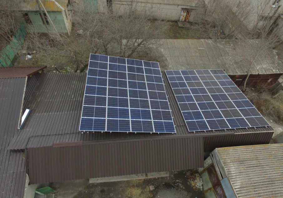 СЭС для продуктового магазина 24 кВт пгт Черниговка (март 2021)