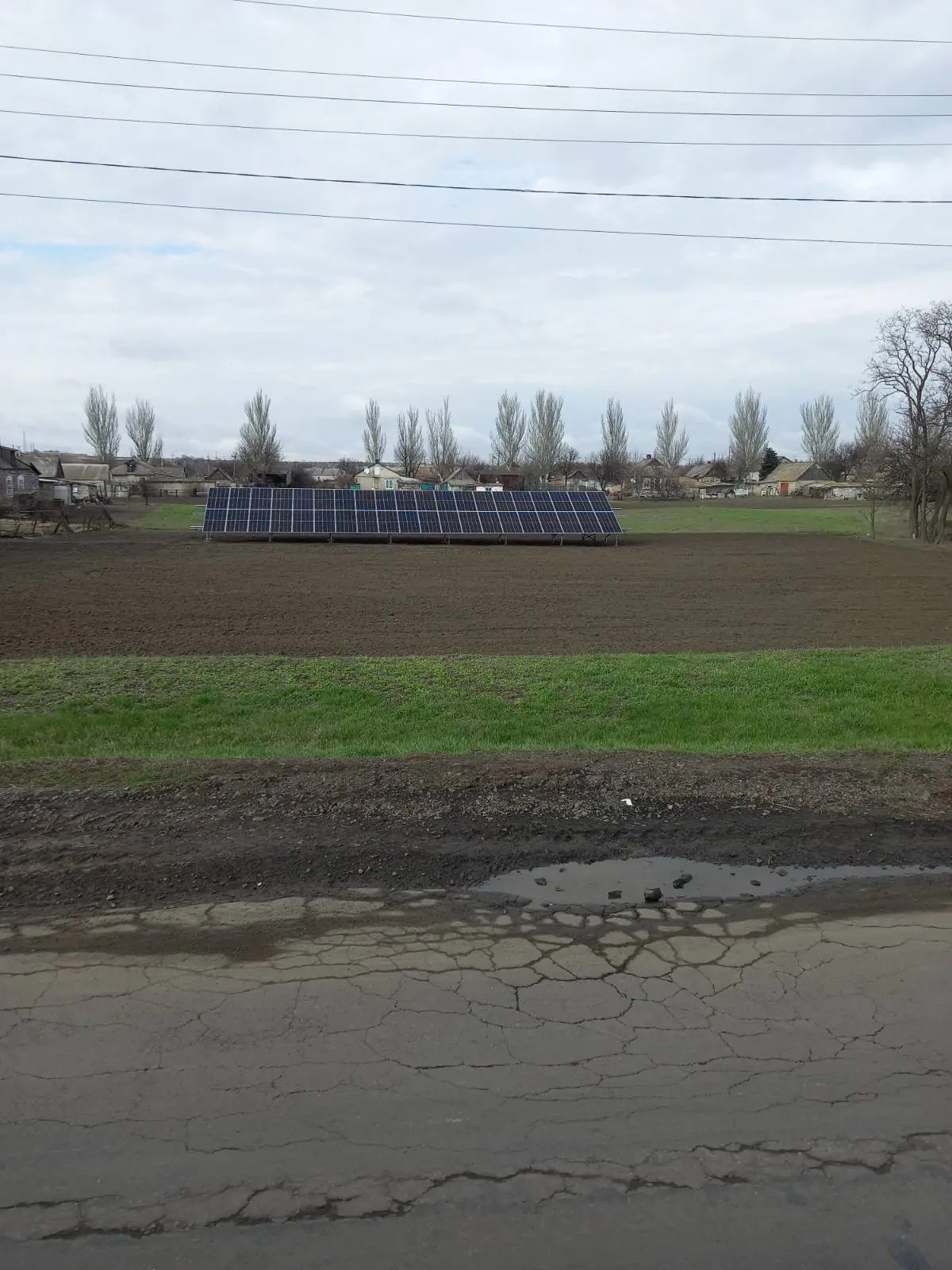 СЕС під «зелений» тариф на 20 кВт в Донецькій області, смт Андріївка