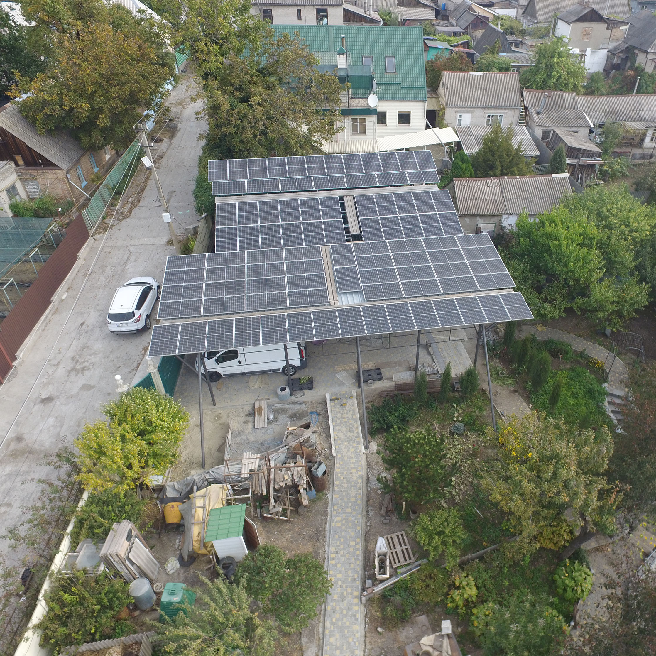 СЕС під "зелений" тариф у місті Запоріжжі 32 кВт | Green System
