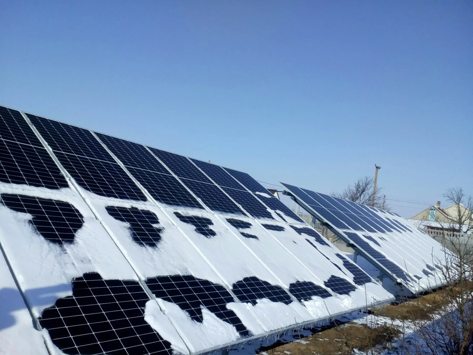 Сетевая солнечная станция пгт Новотроицкое Херсонская область 32 кВт