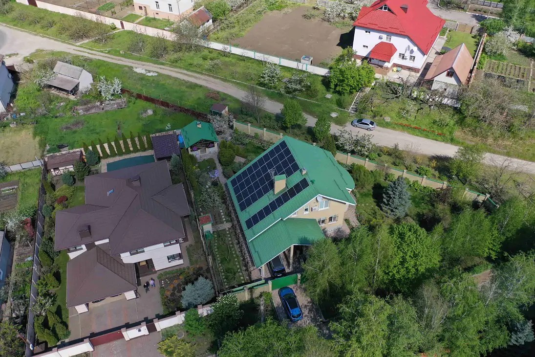 СЭС под «зеленый» тариф 16 кВт п. Солнечный Запорожская обл. (май 2021)