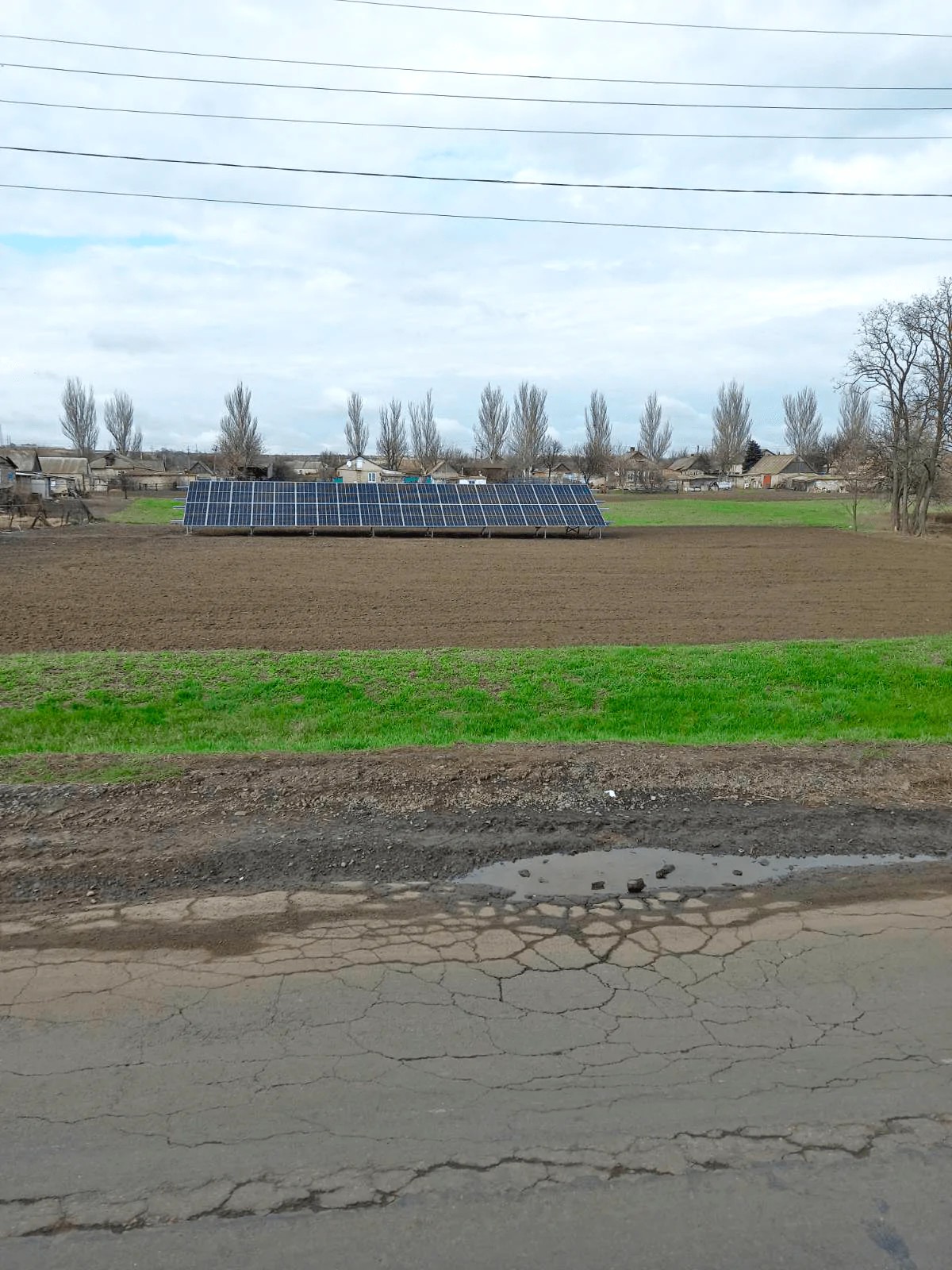 СЭС под «зеленый» тариф на 20 кВт в Донецкой области, смт Андреевка