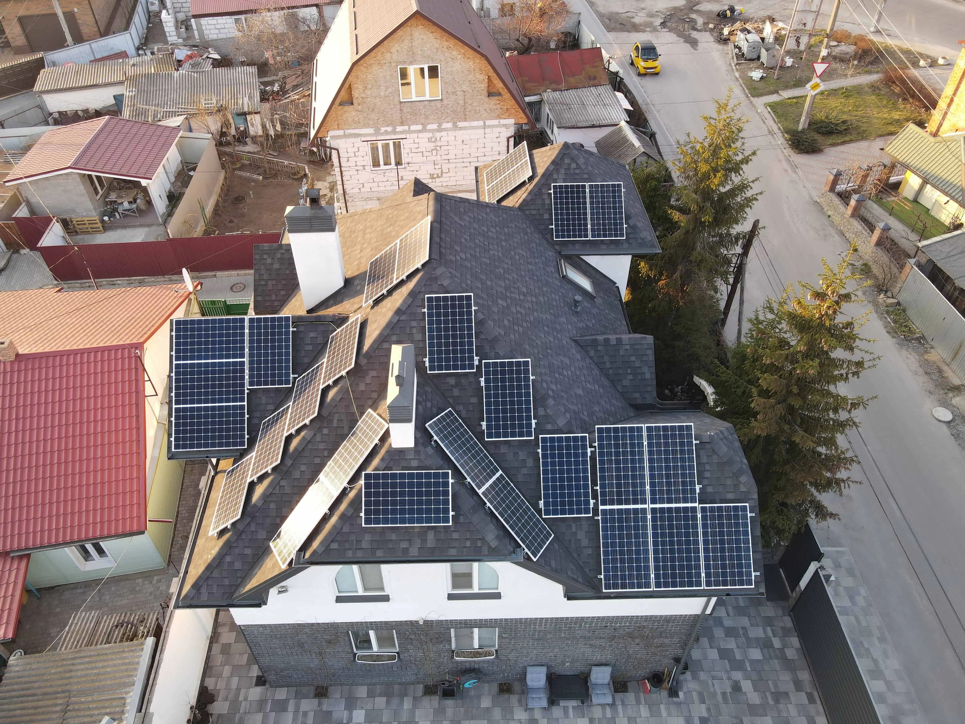 СЭС под «зеленый» тариф в г. Белая Церковь на 17 кВт (апрель 2021)