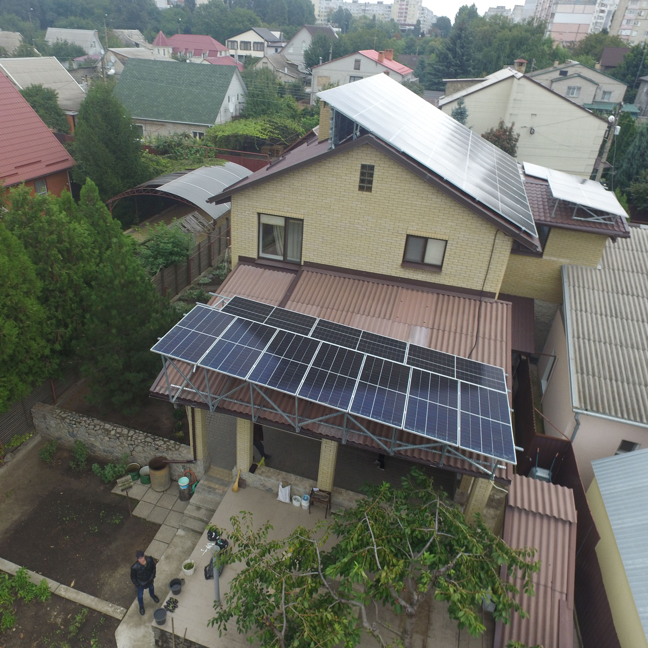 СЭС под "зеленый" тариф в селе Солнечное Запорожской области 40 кВт | Green System