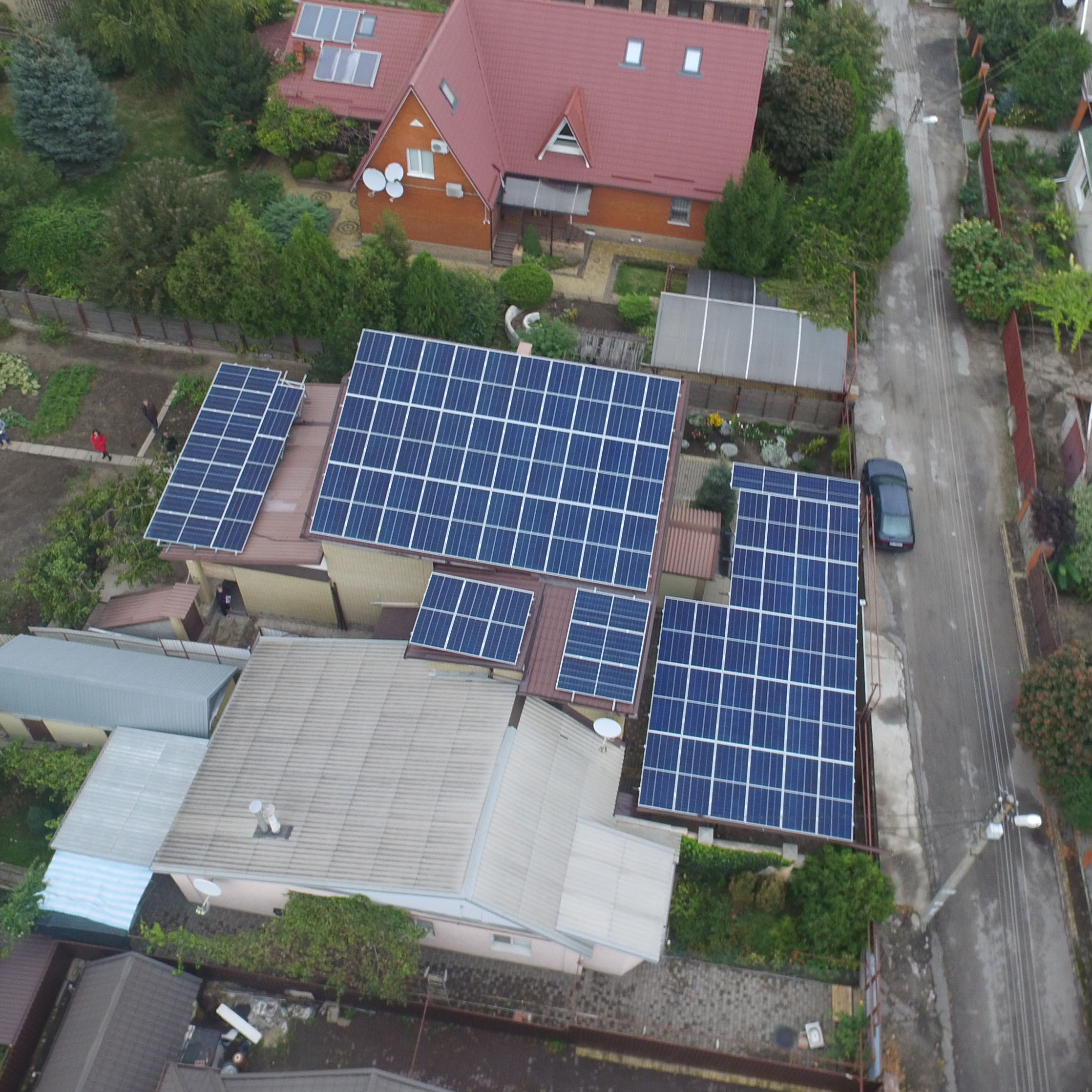 СЭС под "зеленый" тариф в селе Солнечное Запорожской области 40 кВт | Green System