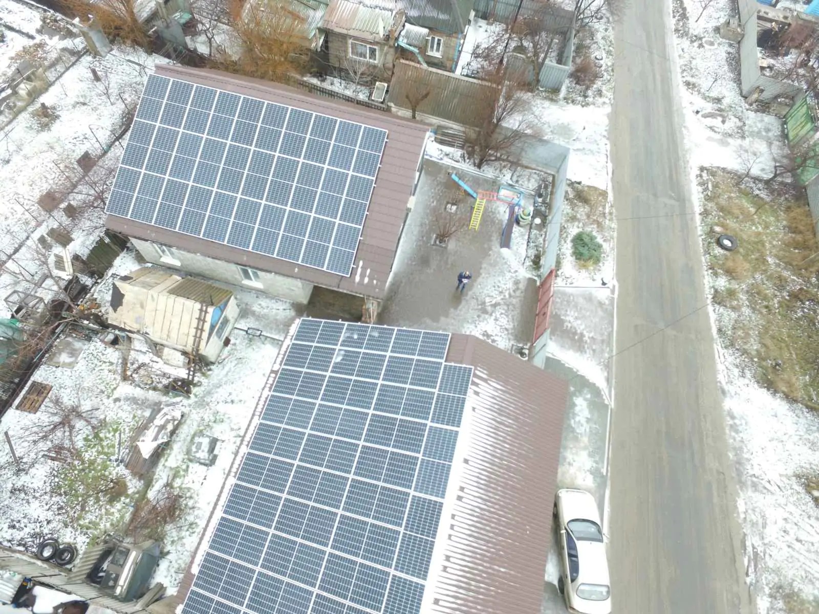Солнечная станция под «зеленый» тариф в Мариуполе Донецкой области 29 кВт