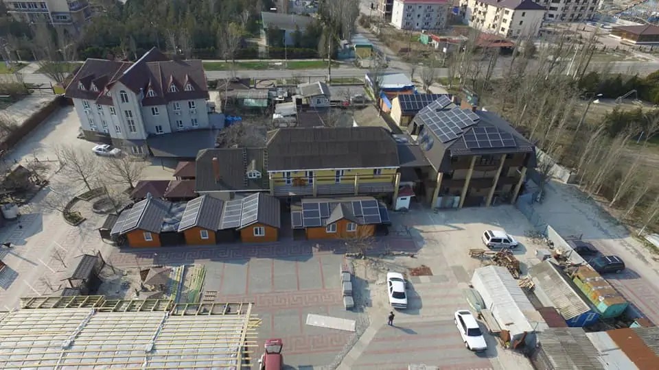 Автономная СЭС 12 квт г. Бердянск (апрель 2020)