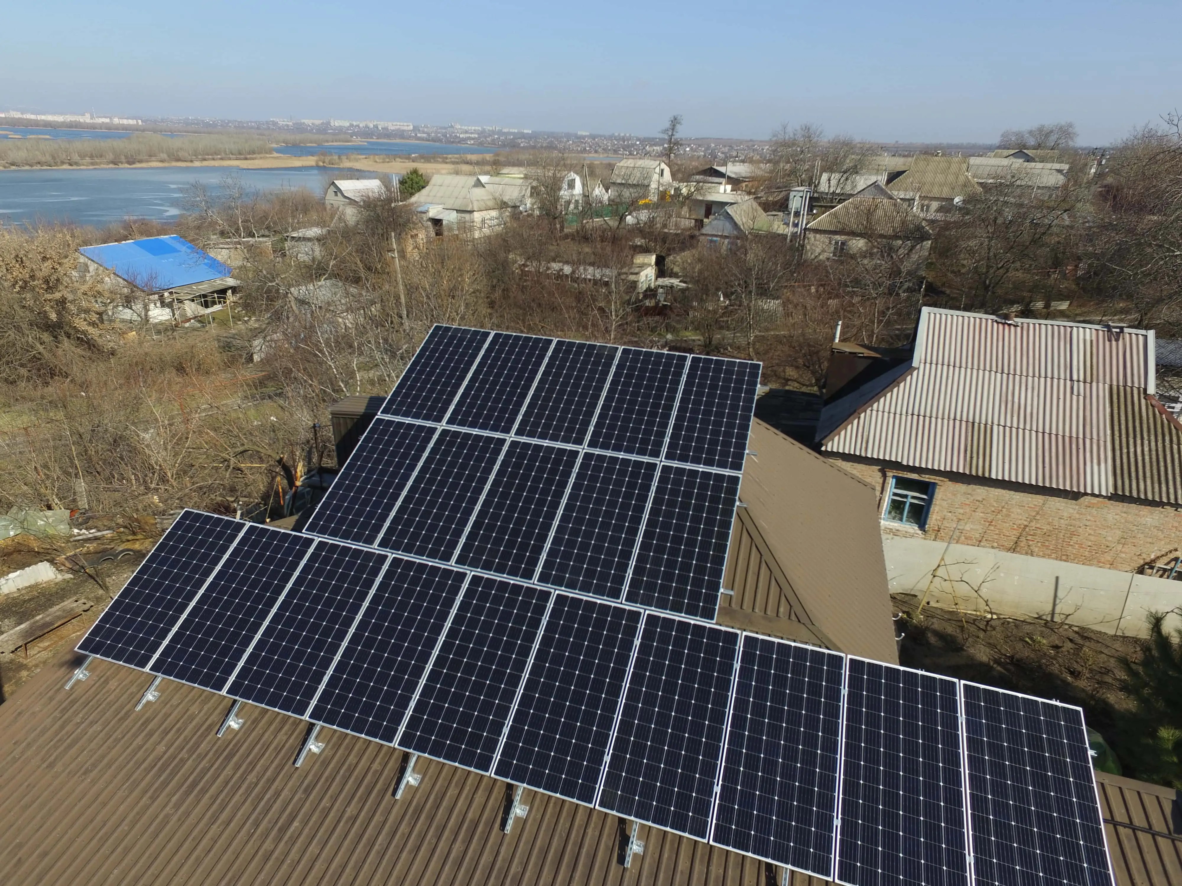 Солнечная станция в смт. Кушугум 8 кВт под «зеленый» тариф (первая очередь)
