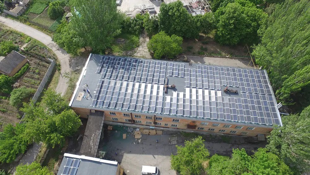 Мережева сонячна електростанція 30 кВт для заміщення денного споживання