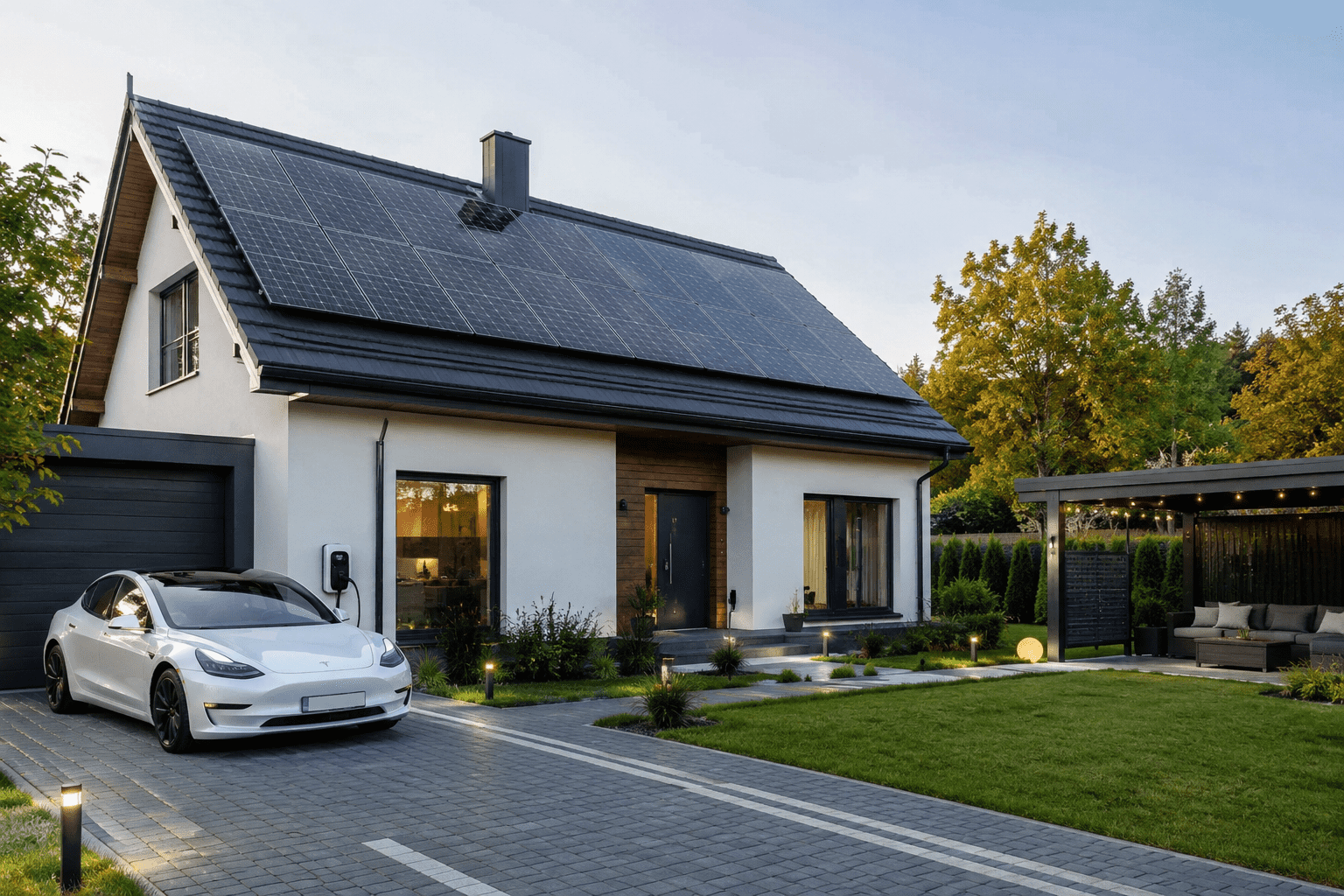 Що таке гібридна сонячна електростанція? ⚡ GREEN SYSTEM