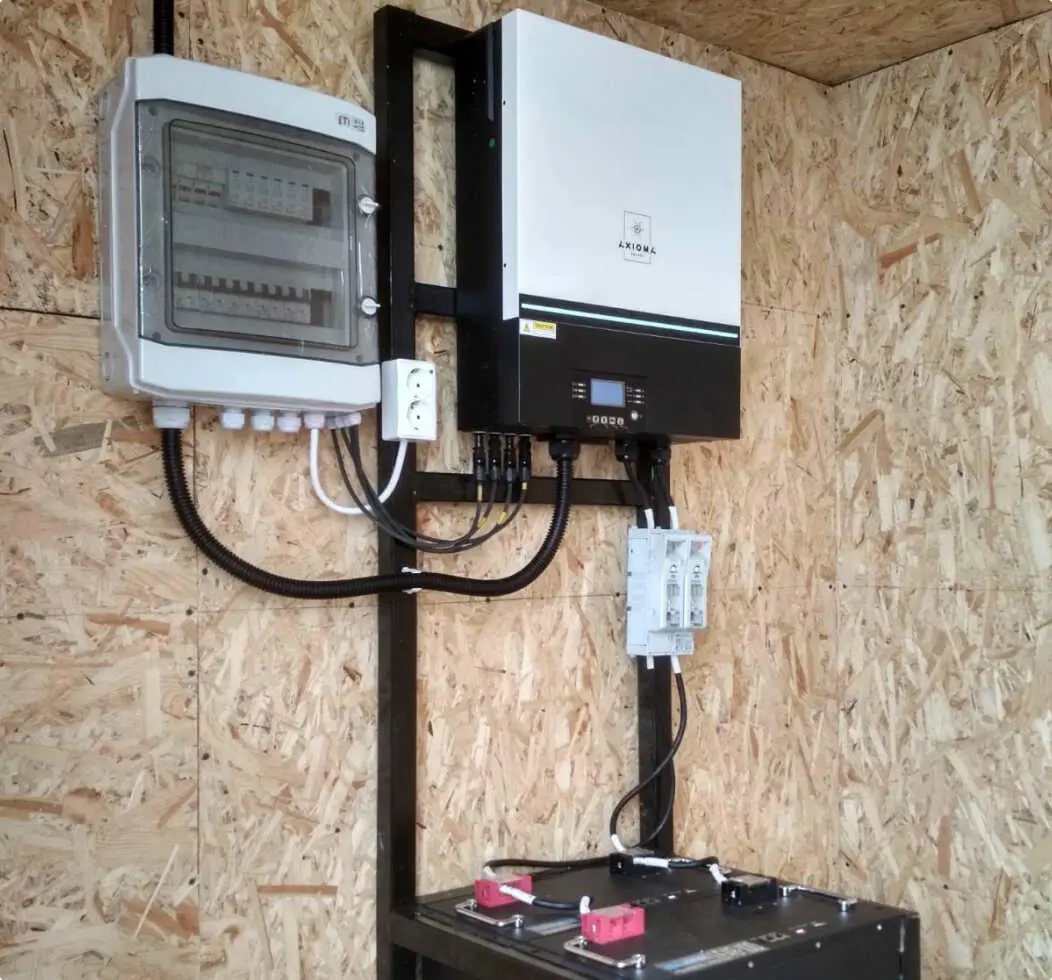 autonomous solar power plant