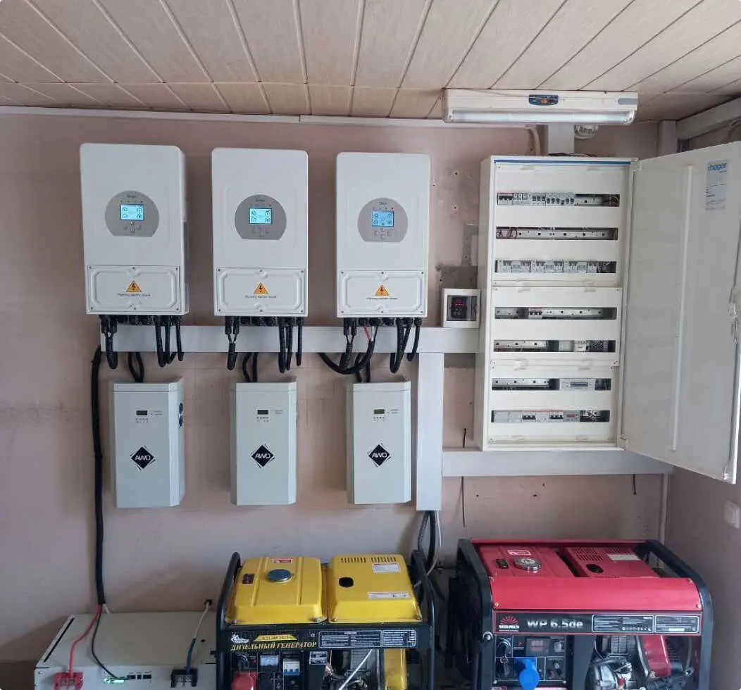 autonomous solar power plant